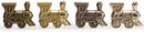 Yellow Mountain Imports Metal Die-Cast Mexican Train Domino Train Markers -…
