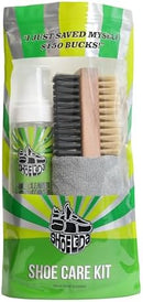 Shoelada- Shoe Cleaner For Sneakers,8.5oz White Shoe Cleaner,Shoe Cleaning Kit with 2 Brush,Shoe Cleaning Removes Dirt and Stain for White Shoes, Suede, Leather, Canvas, Knit, Boots, Fabric, PU — 3