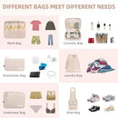 BAGAIL 8 Set Packing Cubes Luggage Packing Organizers for Travel…