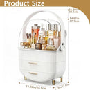 NestOrganix Makeup Organizer Skincare Organizers With Drawers