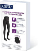 JOBST Maternity Opaque Compression Waist High Pantyhose Stockings, Closed Toe, 20-30 mmHg Moderate Support for Swollen Legs During Pregnancy | X-Large | Caramel — 4