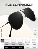 KALIYADI Polarized Aviator Sunglasses for Men and Women