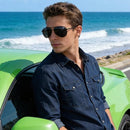 Polarized Aviator Sunglasses, Metal Frame, UV Protection