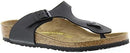 Birkenstock Girls' Gizeh - K – Black Birko-flor — 5