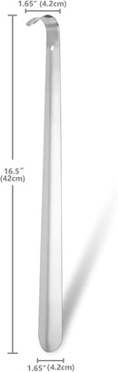 Metal Shoe Horn, Stainless Steel Shoe Spoon for Shoes — 2