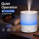 MegaWise SK7620 1.5L Ultrasonic Cool Mist Humidifier, Auto Shut-Off