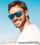 KALIYADI Polarized Rectangle Sunglasses 3-Pack, UV400