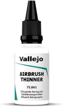 Vallejo - Airbrush Thinner for Acrylic Paints 18 ml (0.60 fl.oz.) | 0.6 Fl Oz (Pack of 1) — 8