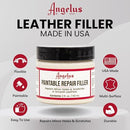 Angelus Leather Filler for Filling or Repairing Holes, Tears, Cracks, Scratches, for Leather Car Seats, Furniture, Shoes - Flexible | Made in USA - 2 fl oz — 7