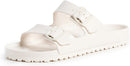 Birkenstock womens Arizona Eva Sandals – Eggshell — 1
