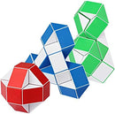 Snake Magic Speed Cube Speed Twist Brain Puzzle Cube Brain Teaser Toys for ADD ADHD Anxiety and Autism Adult Children by SHUYUE (3 Pack Mix) — 4
