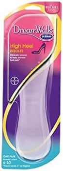 Dr. Scholl's DreamWalk High Heel Insoles Size 6-10, 1 Pair from Heels 2" or Higher — 2