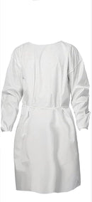 ProStar Reusable Isolation Gown [5 Pack], AAMI Level 1, Polyester, White, One-Size — 1