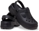 Crocs Kids' Classic Mary Jane Clogs – Black — 4