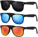 DEMIKOS Polarized Retro Sunglasses for Men and Women