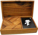 Logic Tangram Set with Play Cards Wooden Puzzle Game — 5