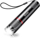 Blukar Rechargeable LED Flashlight, Zoomable, 4 Modes