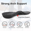 riemot Warm Arch Support Insoles for Women with Faux Wool Grey US8/EU39 - Dark Gray 1 Pairs — 2