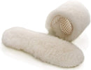 Happystep Genuine Lambswool Sheepskin Insoles with EVA Bottom Sole (Men 9) - Honeycomb Sole — 1