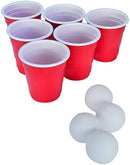 World's Smallest Beer Pong, Red, Miniature