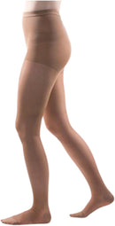 Allegro Women's Sheer Compression Pantyhose 20-30 mmHg Firm Support Hosiery | X-Tall | Taupe — 1