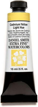 Daniel Smith Extra Fine Watercolor 15ml Paint Tube, Cadmium Yellow Light Hue (284600192), 0.5 Fl Oz (Pack of 1) — 1