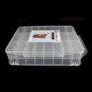 46 Grids Sewing Organizer, Double Sided Thread Box Storage, Portable Clear…