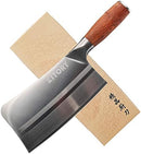KIWI Knife Cook Utility Knives Cutlery Steak Wood Handle Kitchen Tool Sharp Blade 6.5" Stainless Steel 1 set (2 Pcs)… — 8