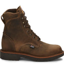 Justin Work Men's Blueprint 8" Work Boot - Tan Gaucho (440) - View 3