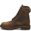 Justin Work Men's Blueprint 8" Work Boot - Tan Gaucho (440) - View 8