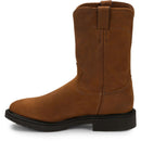 Justin Work Men's Conductor 10" Work Boot - Bark (4760) - View 8