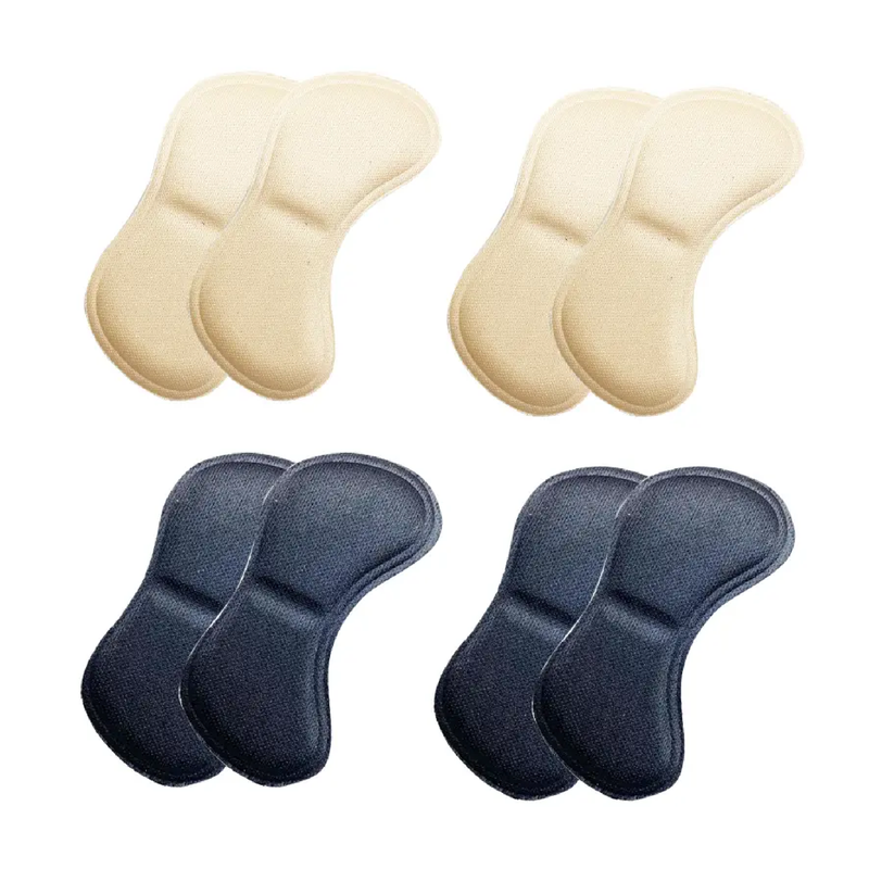 4 Pairs Heel Insoles Pads Patch Anti-wear Cushion Feet Care Heel Protector Adhesive Back Sticker Shoes Insert Insole