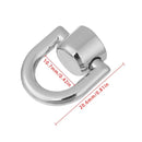 4Pcs Metal Bag Rivet Nail Buckle Studs Button Handbag Belt Hanger Leather Craft Luggage Bag Buckle Snap Hardware Purse Making Accessories