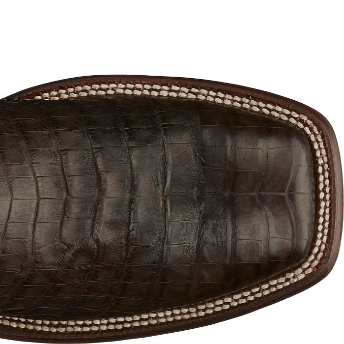 Tony Lama Mens Canyon Caiman Belly Tail 11" | Style TL5251 Color Brown