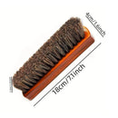 4pcs Leather Shoe Brush, Boot Brush, Shoe Polishing Brush Cleaning Cloth