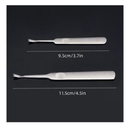 4pcs/set Leather Leathercraft Tool Kit Stitching U+V Shaped Groover Skiving Edge Beveler Leather Tool