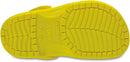 Crocs Kid's Classic Clog – Lemon/Lemon — 5