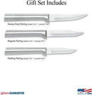 RADA Cutlery Paring Knife Galore Gift Set (S01), Silver — 2