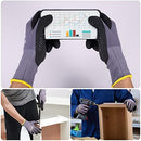 Work Gloves MicroFoam Nitrile Coated-6 Pairs,Endurance Seamless Knit…