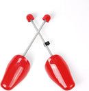 EchoDone 10 Pairs Plastic Shoe Tree Stretcher Shaper for Men | red — 4