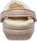 Crocs Unisex Adult Classic Lined Clog – Mushroom/Bone — 7