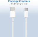 USB to USB C Cable, USB A to USB C Cable 3FT+6FT for iPhone 18 Charger Cord photo 6