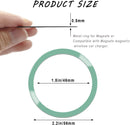 6 Colors Universal Metal Rings Compatible with Magsafe Magnetic Wireless Charger, Adapter Ring Sticker for Cell Phone Case Magnet Wireless Charging, Compatible with iPhone 16/15/14/ Samsung Galaxy photo 2
