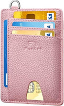 FurArt Slim Minimalist Wallet RFID Credit Card Holder for Men