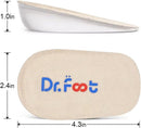 Dr.Foot Height Increase Insoles, Heel Cushion Inserts, Heel Lift Inserts for Leg Length Discrepancies - Beige — 5