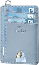 FurArt Slim Minimalist Wallet RFID Credit Card Holder for Men