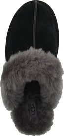 UGG Women's Scuffette II Slipper – Black/Grey — 2