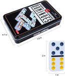 GOTHINK Double 6 Dominos Set for Adults with Tin Box Storage - 28 Tile…