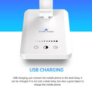 Ambertronix LED Desk Lamp with USB Charging Port, Dimmable Eye-Caring Reading Desk Light for Home, with 5 Brightness… — 2