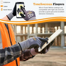 TitanFlex Work Gloves, MicroFoam Nitrile Coated, Seamless Knit Nylon